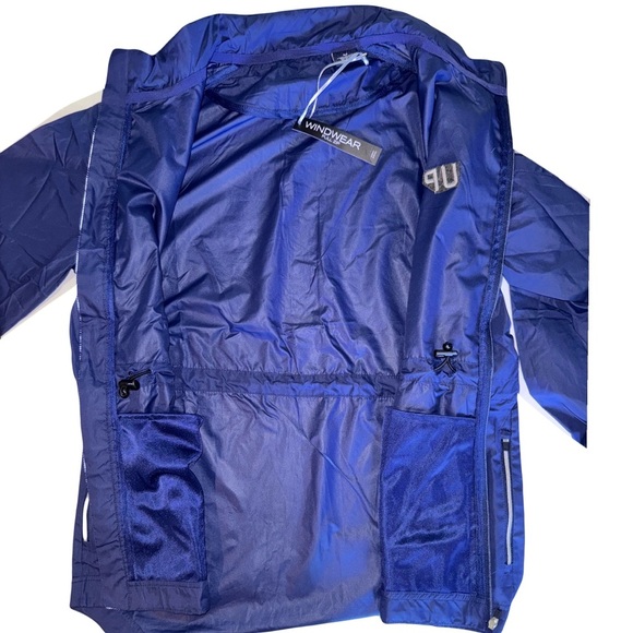 NWT Windwear Tec Women’s Aviator Full Zip Tec In Blue with UP Logo Medium - Picture 4 of 10